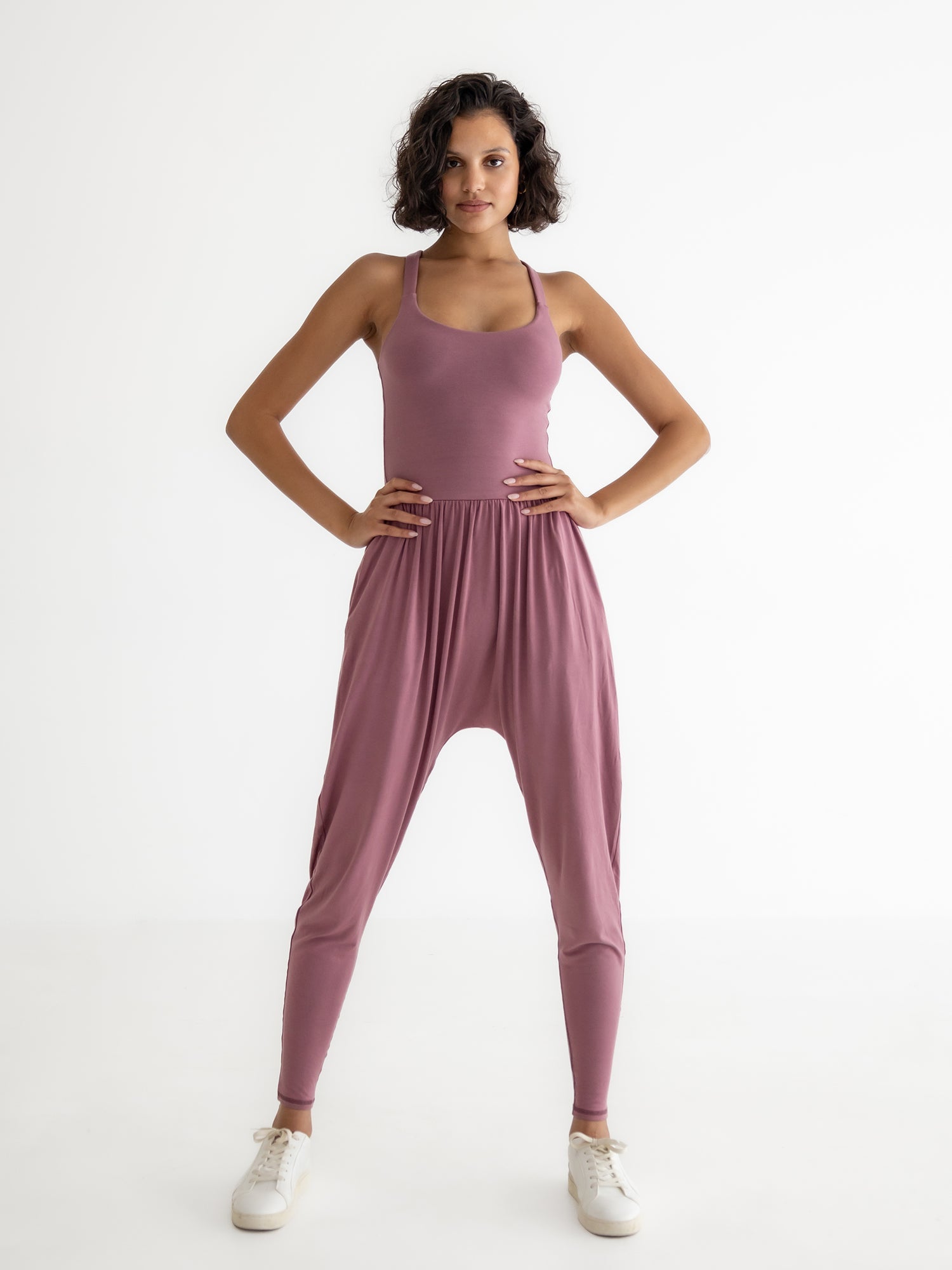 Bōdhi Jumper, Mauve Rose