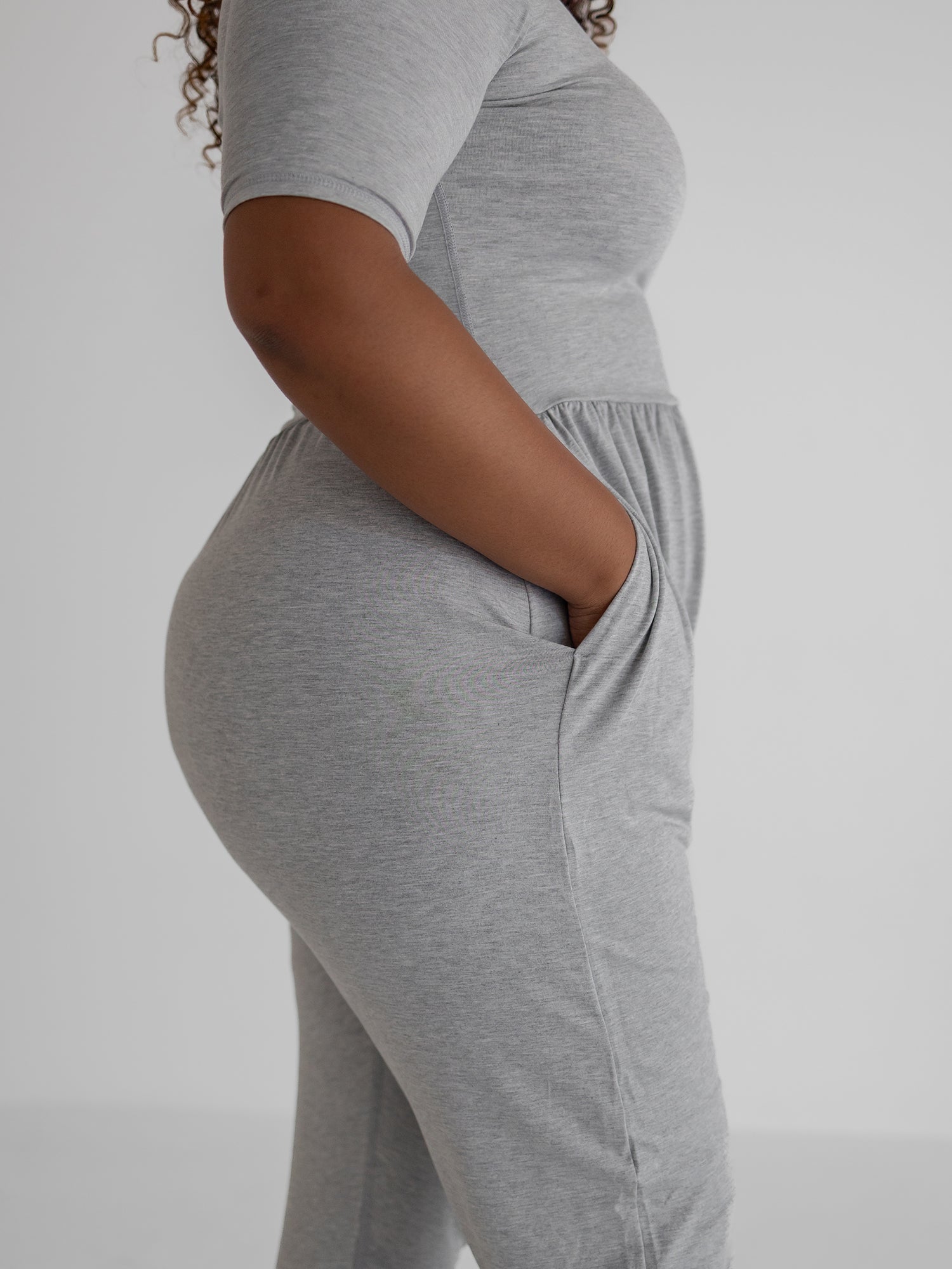 Sleeved Bōdhi Jumper, Heather Gray