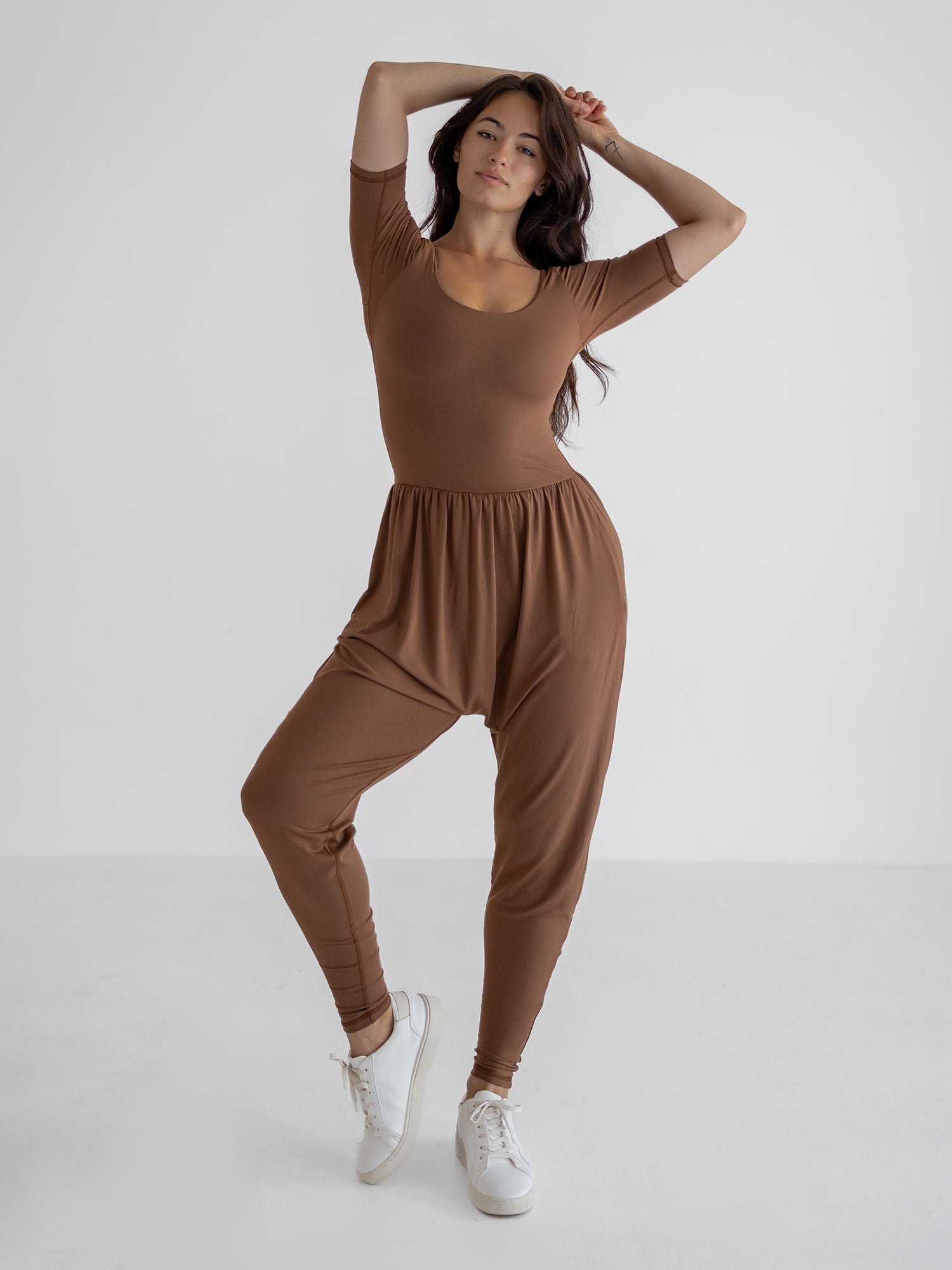 Sleeved Bōdhi Jumper, Toffee